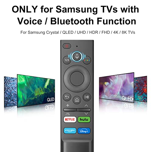 New Replacement Voice Remote For Samsung Tvs, Only For Samsung-Tv-Remote With Voice Function, For Samsung Qled Uhd Hdr Fhd 4K 8K Smart Tv #TOP2