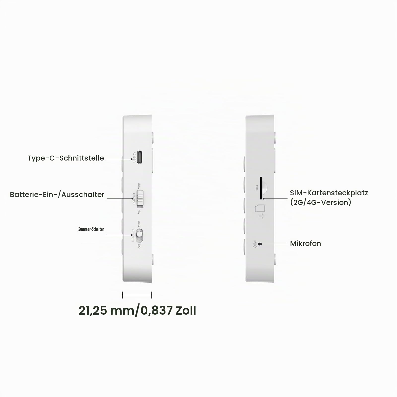 XNY A02 4G Funk Alarmanlage Haus Set, Kabellos, WLAN Alarmanlage Wohnung mit APP, 24 Stück: Bewegungsmelder, Tür Fenster Sensoren, Fernbedienungen, Sirene, Kompatibel mit Alexa und Google Assistant
