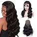 Healthair Lace Front Wigs Human Hair Body Wave Lace Front Human Hair Wigs Pre Plucked 4X4 Closure Lace Front Wigs with Baby Hairs (16