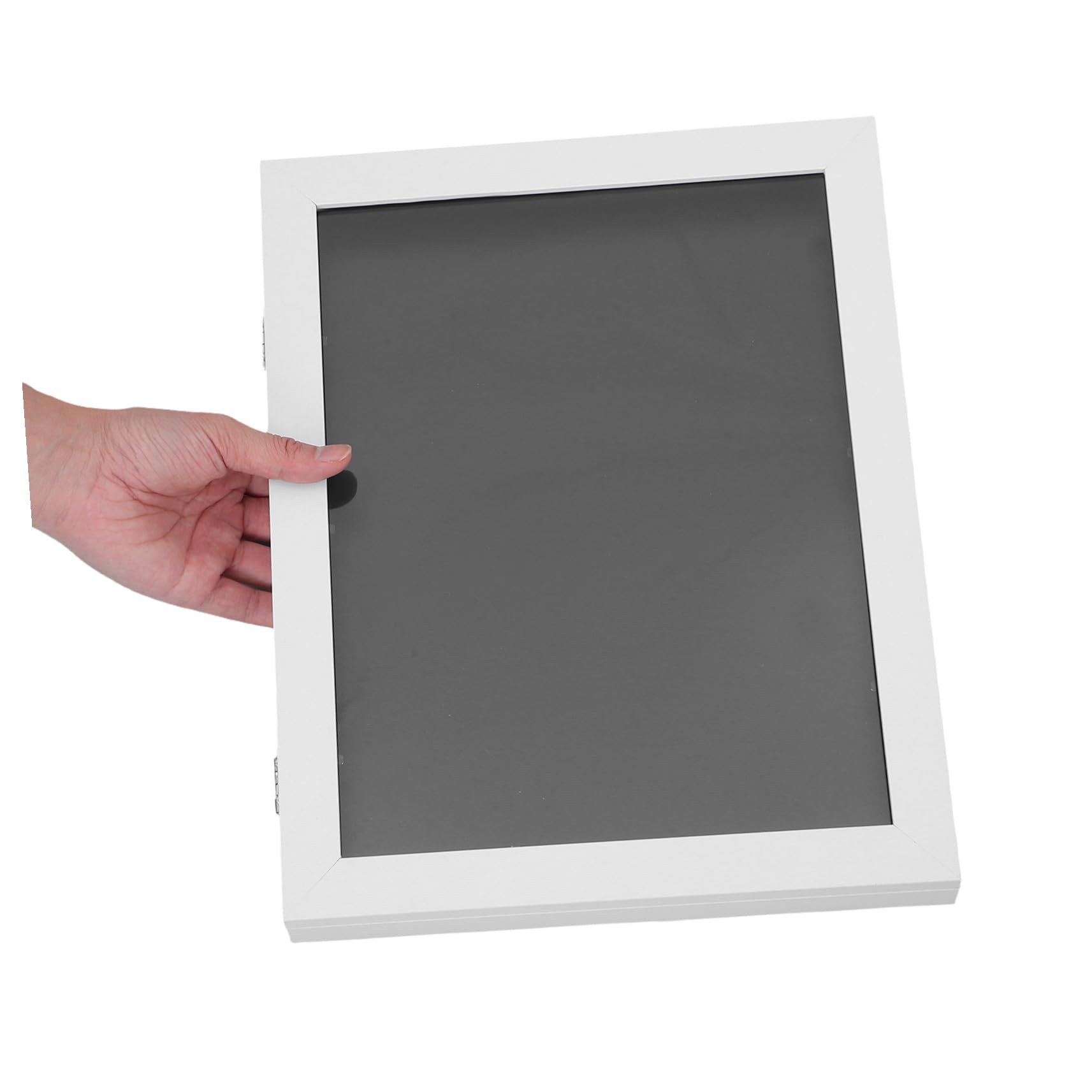 Ipetboom Cornice Per Maglie Da Calcio in Legno Espositore Shadowbox Con Vetro Trasparente Per Divise Sportive Cimeli e Ricordi Da Appendere o Posizionare