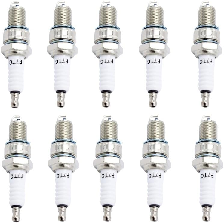 F7TC Spark Plug Fit For GCV160 GCV190 GX120 GX160 GX200 GX240 GX270 Generator Lawnmower(10PCS)