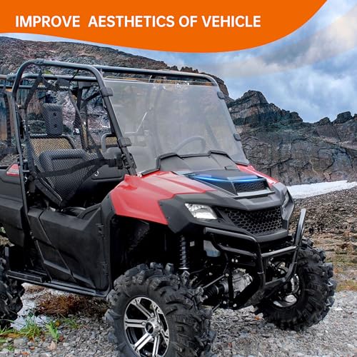 Accesorios de cubierta frontal ventilada para Honda Pioneer 700 2P 4P 6