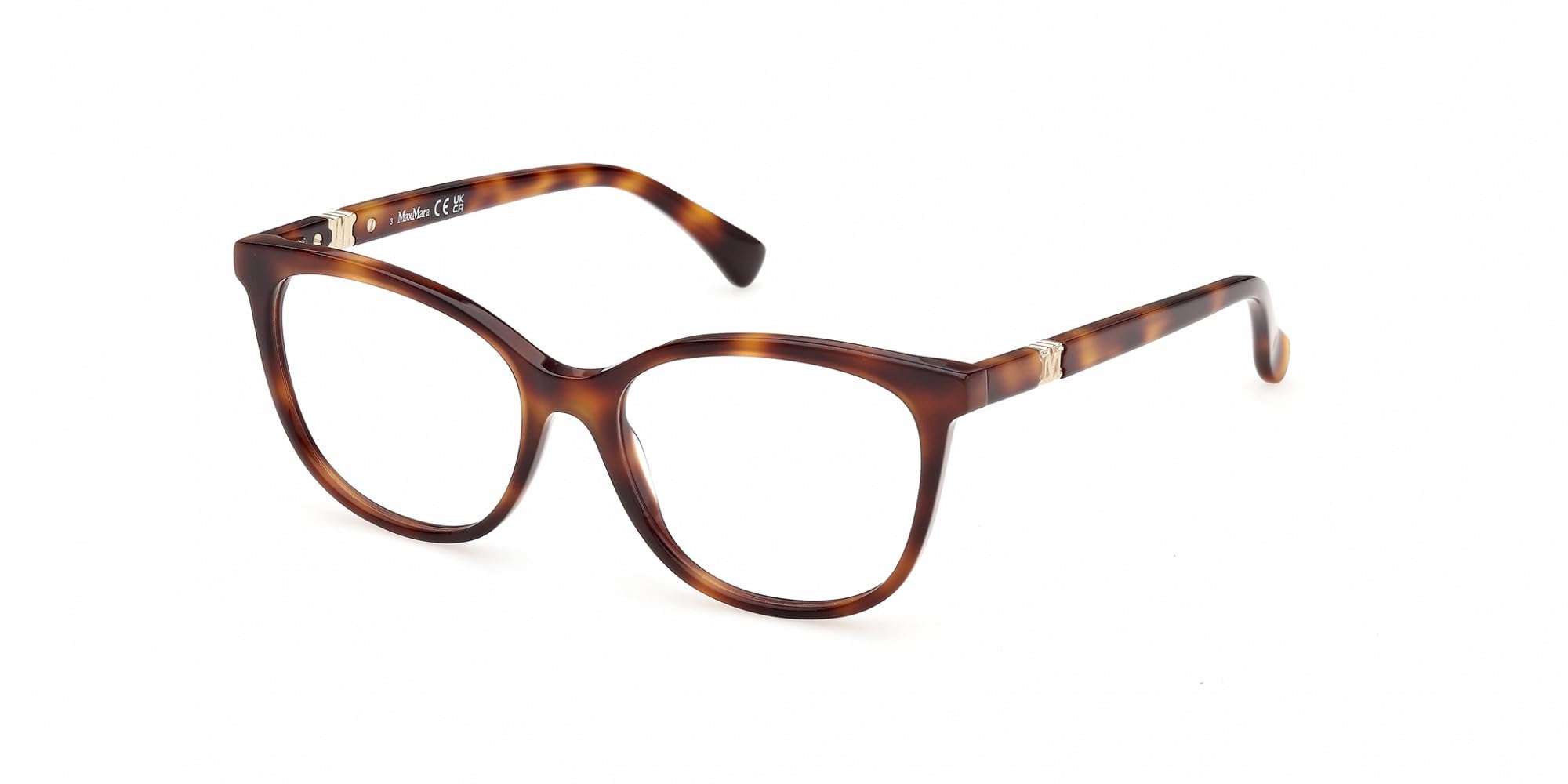 Gafas MaxMara MM5238 montura graduada mujer forma rectangular Habana 4