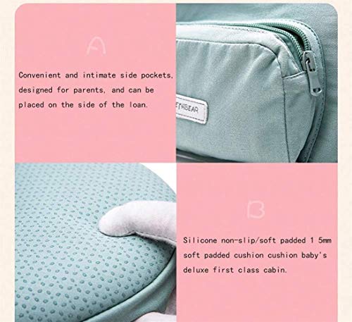 NJ Babydrager - babydrager, drie-in-one ergonomische vierseizoenen universele babydrager afneembare achterkant - Image 7