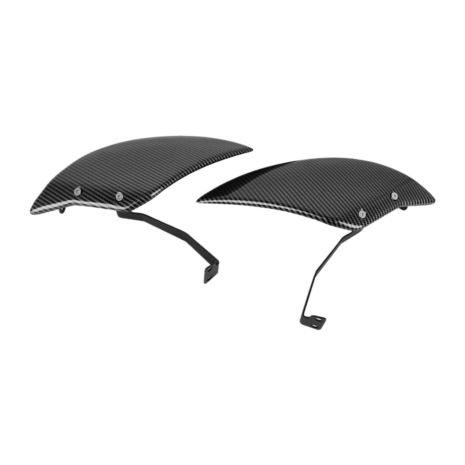 Compatible con Conducto De Refrigeración De Pinza Honda CB1000 Hornet. | Atornillado directo, aumenta el flujo de aire, protege la pinza y mejora el aspecto general(Black)