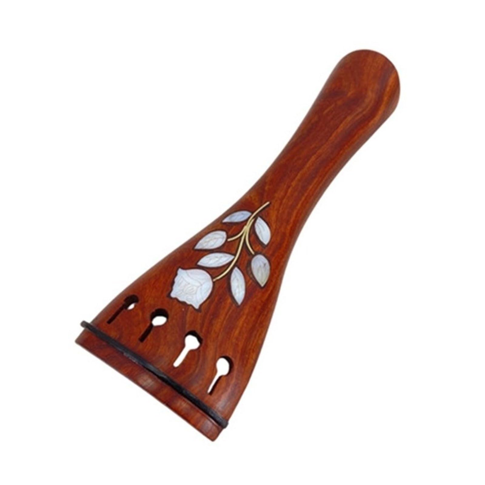 Accesorios for violín 4/4, mentonera de palisandro, clavijas, pilar trasero(S2)