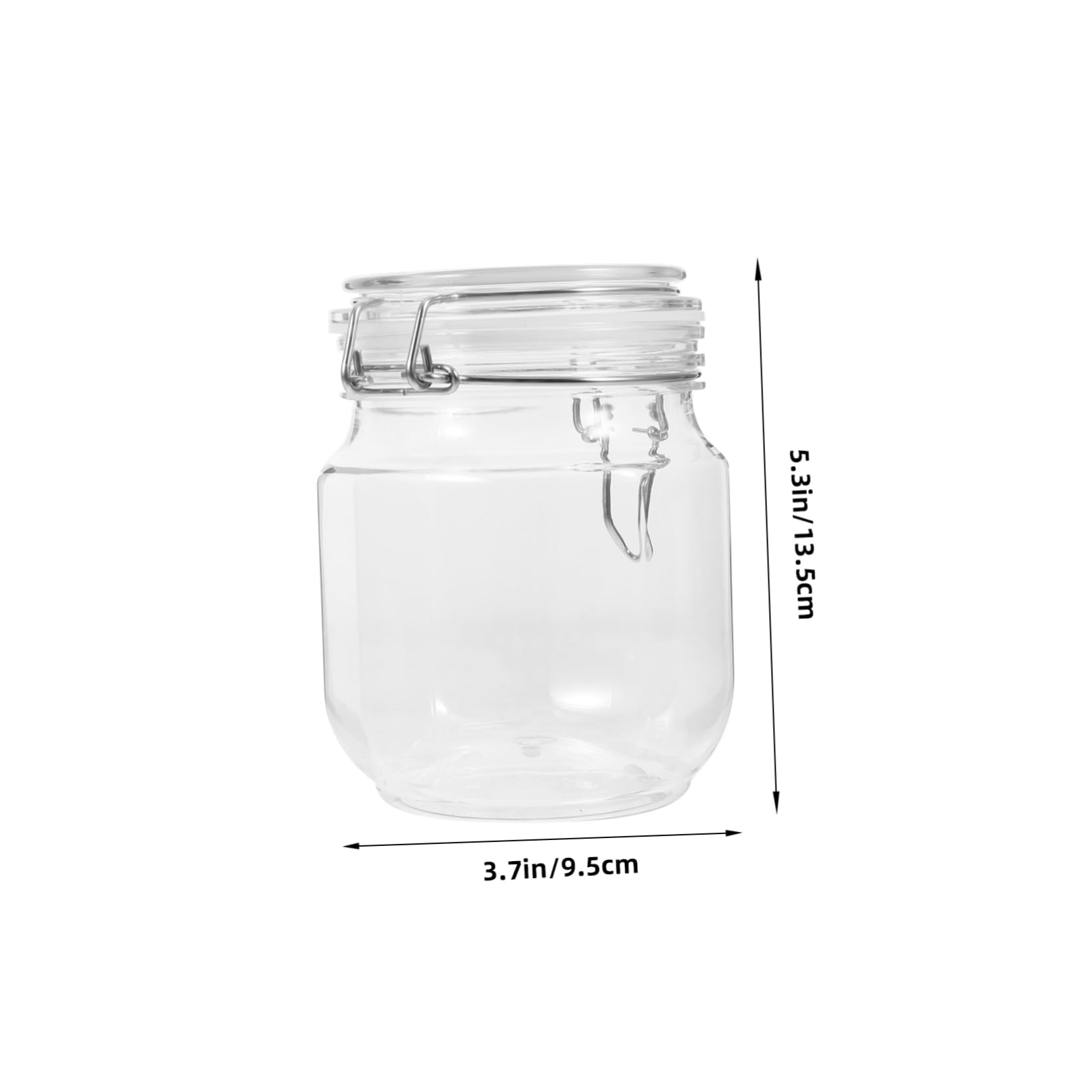 PRETYZOOM Honey Bottle Honey Jar Kitchen Jam Dispenser Compact Size Easy to Carry
