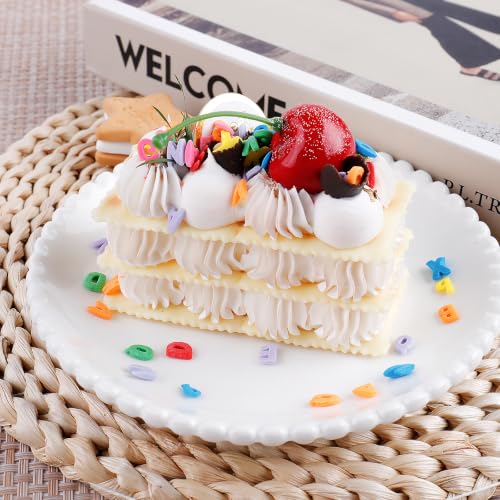 Image of Rainbow Letters Sprinkles, Edible ABC Alphabet Letters for Cake Decorating