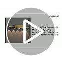 Image of Murphy 5-Glow Goldray|LED Mirror /Vanity Light|- Luxurious Gold Finish|Warm White, 2-Year Warranty-Pack of 1