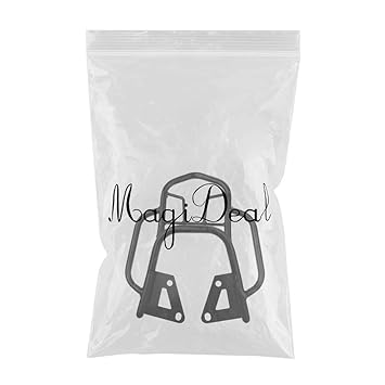 Motorcycle Bike Bags Rear Luggage Rack for for Honda Grom MSX125 Black