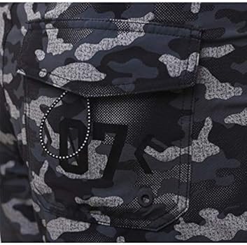 ROCK-IT Apparel I Men's Swim Shorts [Sizes: S-3XL] I Green Men's Swim Shorts I Comfortable Board Shorts in Camouflage Look Perfect for the Beach, Pool or Outdoor Pool I Camo Green S