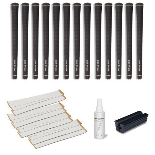 Golf Pride Tour Velvet Undersize 0.580 Ribbed Grip Kit (13-Piece) by Hireko Golf