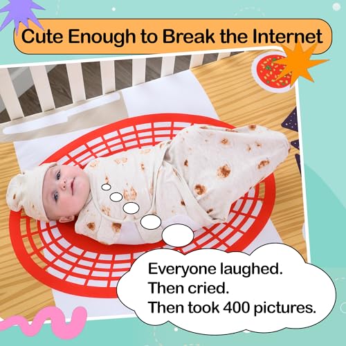 Image of Cuddle Club Newborn Swaddle Gift Set - Includes Swaddle Blanket, Hat & Crib Sheet in Fun Styles - For Baby Boys & Girls