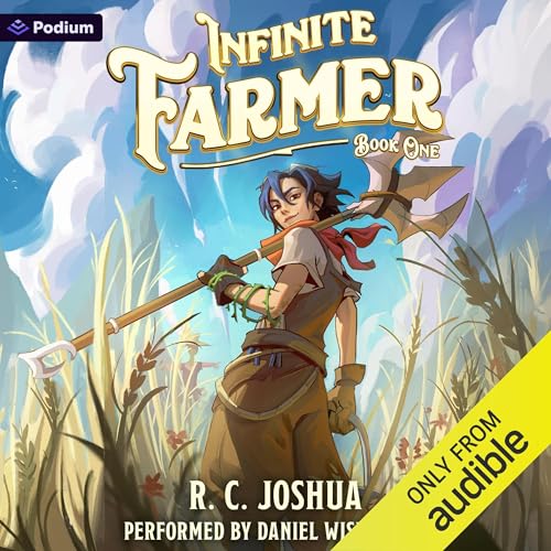 『Infinite Farmer: A Dungeon-Core Cultivation LitRPG』のカバーアート