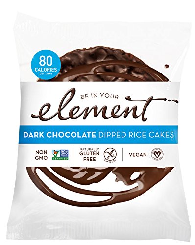 Element Rice Cakes, Dark Chocolate, 1.2 oz (Pack of 16)