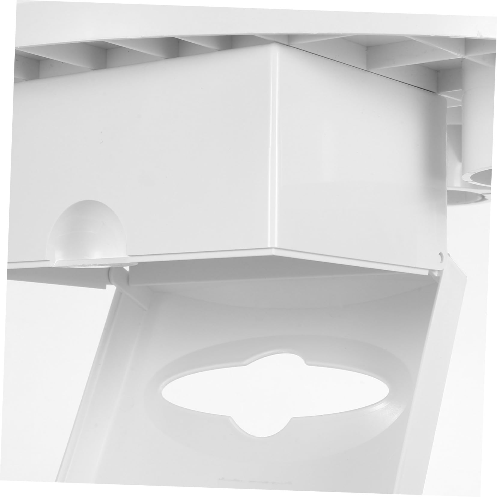 Organizador de Dentales Equipos de Plástico Blanco | Bandeja Utilitaria con Dispensador y Portavasos, Integración con Caja de Pañuelos, Salas de Procedimiento y Clínica
