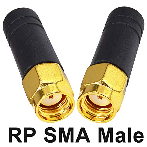 Fpv Small Wifi Antenna 2.4Ghz Wireless Module Omni Directional Thumb Antenna Mmdvm Network Router Antenna Rp Sma Male Tx Rx Mini Rhcp Racing Drone Antenna For Multicopter Wifi Usb Adapter Pack Of 2 #TOP2