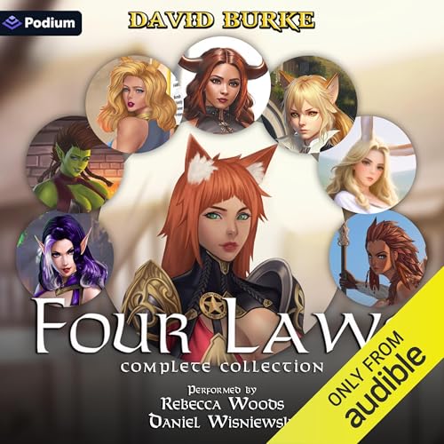 Page de couverture de Four Laws: The Complete Series