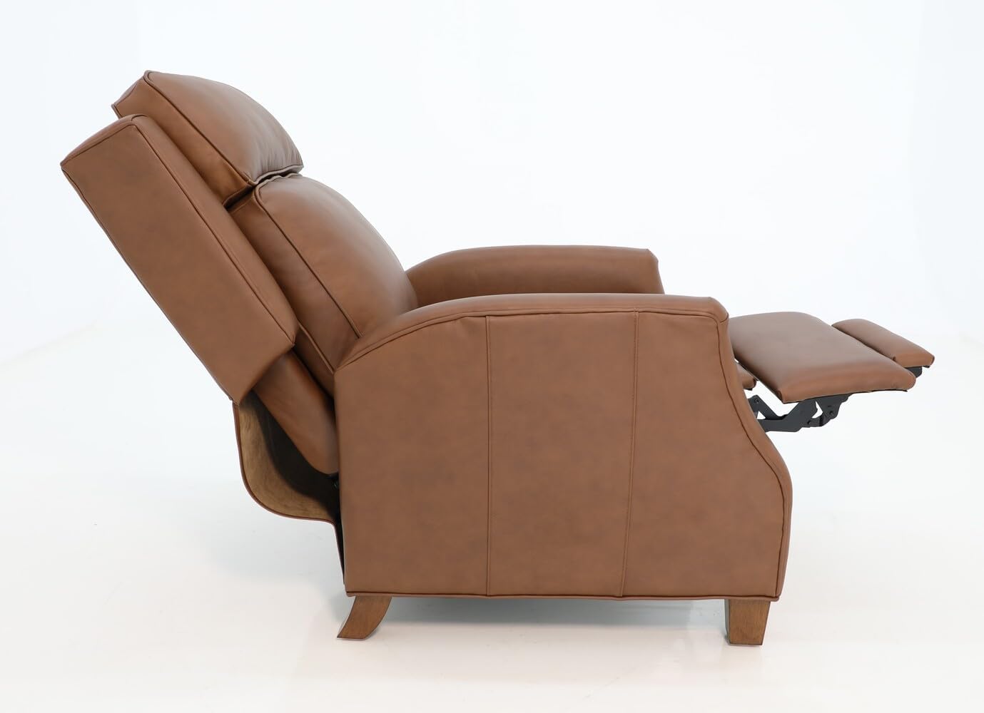 BarcaLounger Nixen Manual Recliner-Dobbs-Saddle