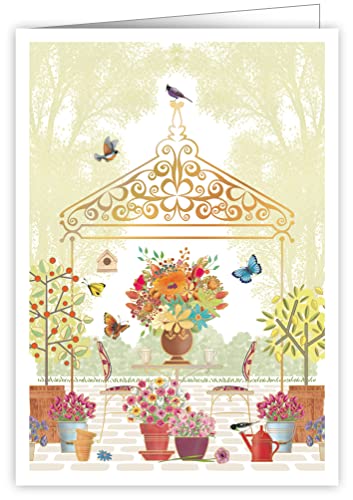 Carte Oiseaux et Fleurs Cover