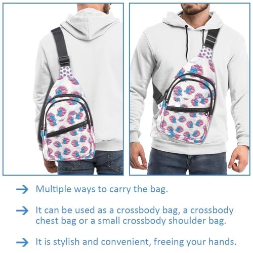 Bolsa bandolera de cactus con correa ajustable de gran comodidad 2