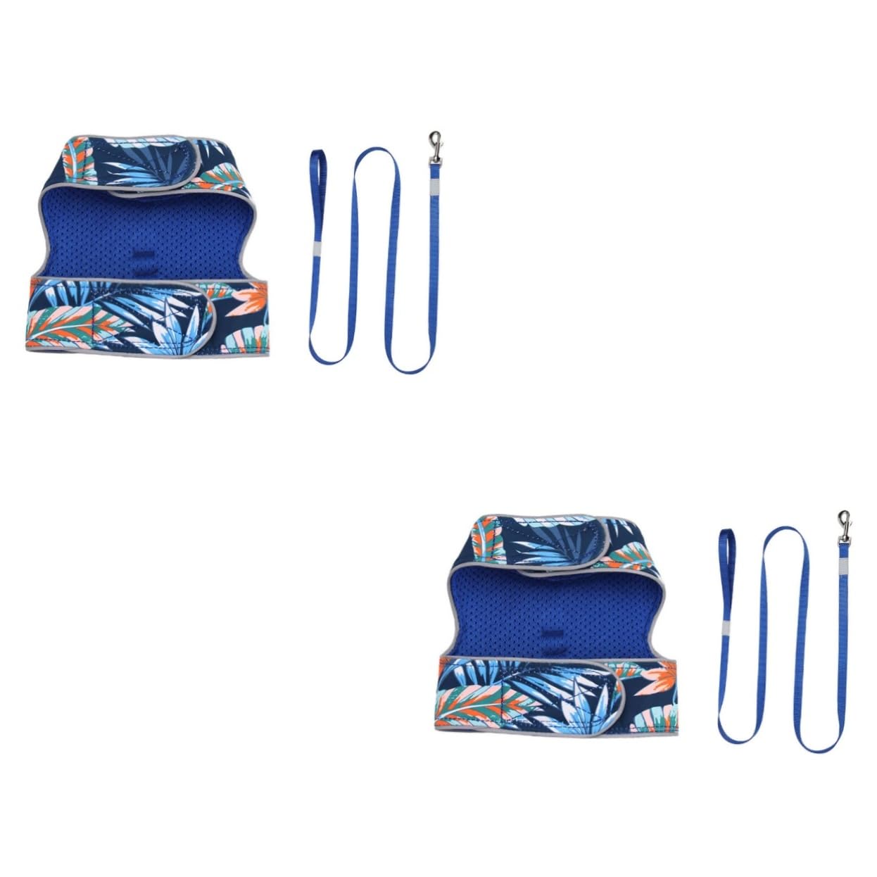 Yardwe 2 Juegos De Correas Reflectantes De Malla Transpirable para Gatos Chaleco Ajustable para Gatitos Suaves Y Cómodas para La Noche.