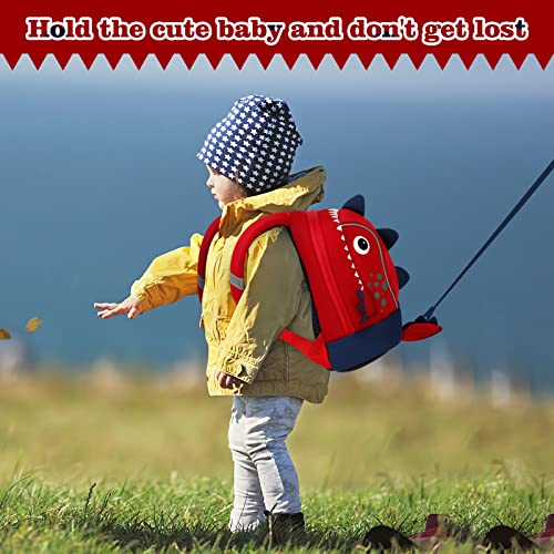 yisibo Kids Backpack with Safety Leash,Anti-lost Children Toddler Backpack for Boys Girls Baby (Dinosaur With Safety Leash(3-6 Years)) by yisibo - Image 7