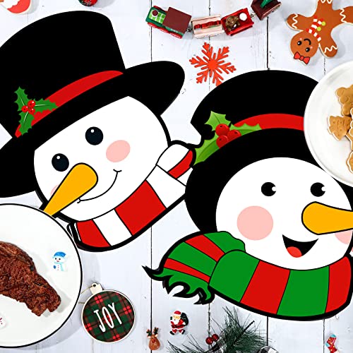 Jogo americano de papel de natal 36 peças de natal poinsétia flores jogos americanos de natal boneco