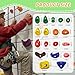 NEATATOU 32 PCS Rock Climbing Holds for Kids,Rock Climbing Wall Grips Climbing Rocks Wall Kit for Indoor and Outdoor Playground Play Set with Hardware