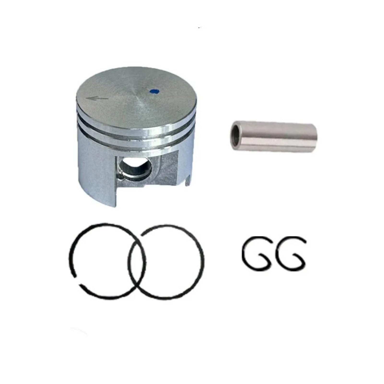 Anneaux de piston 37mm et roulement pour tronçonneuse MS192T