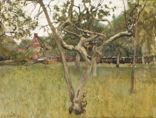 Affiches et gravures un verger George Clausen : créez une ambiance nature dans votre grand salon