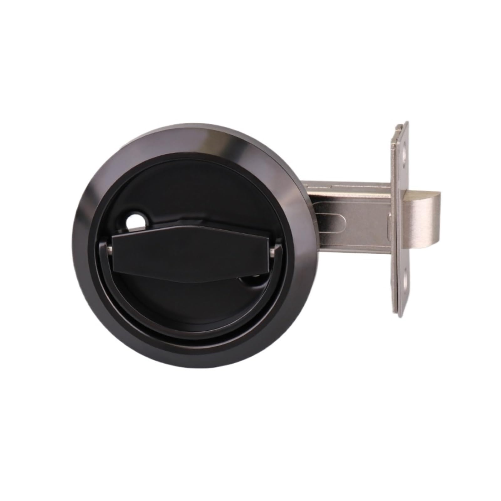 YXINAER Round Recessed Door Lock Invisible Door Concealed Lock