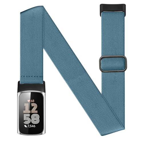 Zspoly Sportarmband �A�[���A���N���o���h Fitbit Charge 6/5�o���h�Ή� �L�k���i�C���� ���߉\�ȕґg�I�[�o�[�A�[���o���h �񓪋؃o���h �W���M���O�p �j�����p