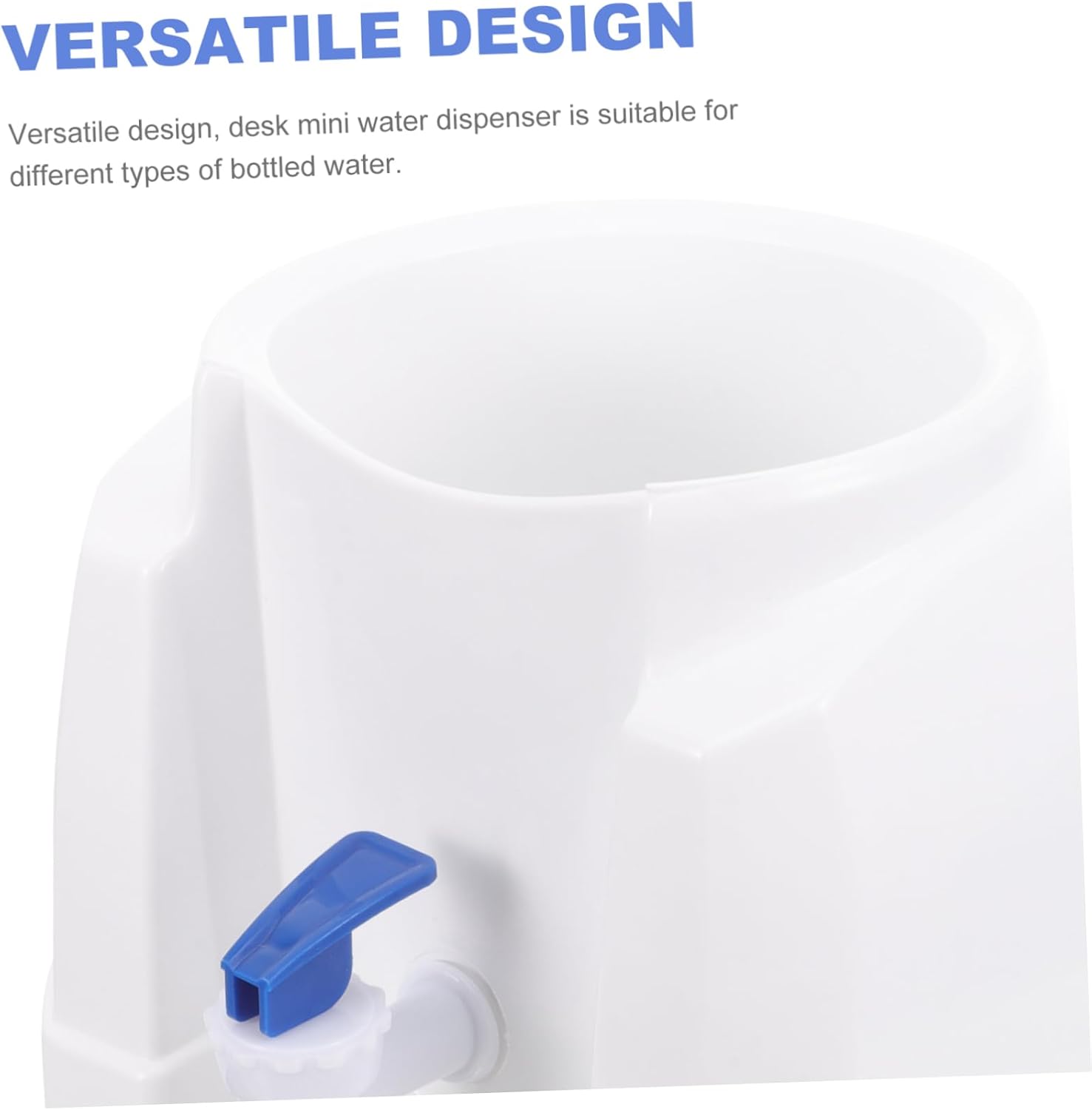 Vaguelly Portable Mini Water Dispenser Stand for Bottled Water with Faucet Slip Office Countertop for Small Spaces