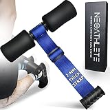 Nordic Hamstring Curl Strap - 2mm Thick Strap - Holds 380 LBS - 10 second Setup - Perform Leg Curls,