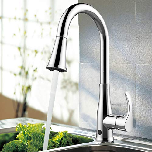 atalawa Touchless Kitchen Faucet, Kitchen Sink Faucet with Pull Down Sprayer, Dual Function