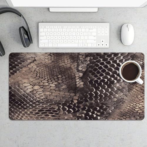 Mouse Pad Clásico Snake Skin Grande de Goma Antideslizante miniatura 5