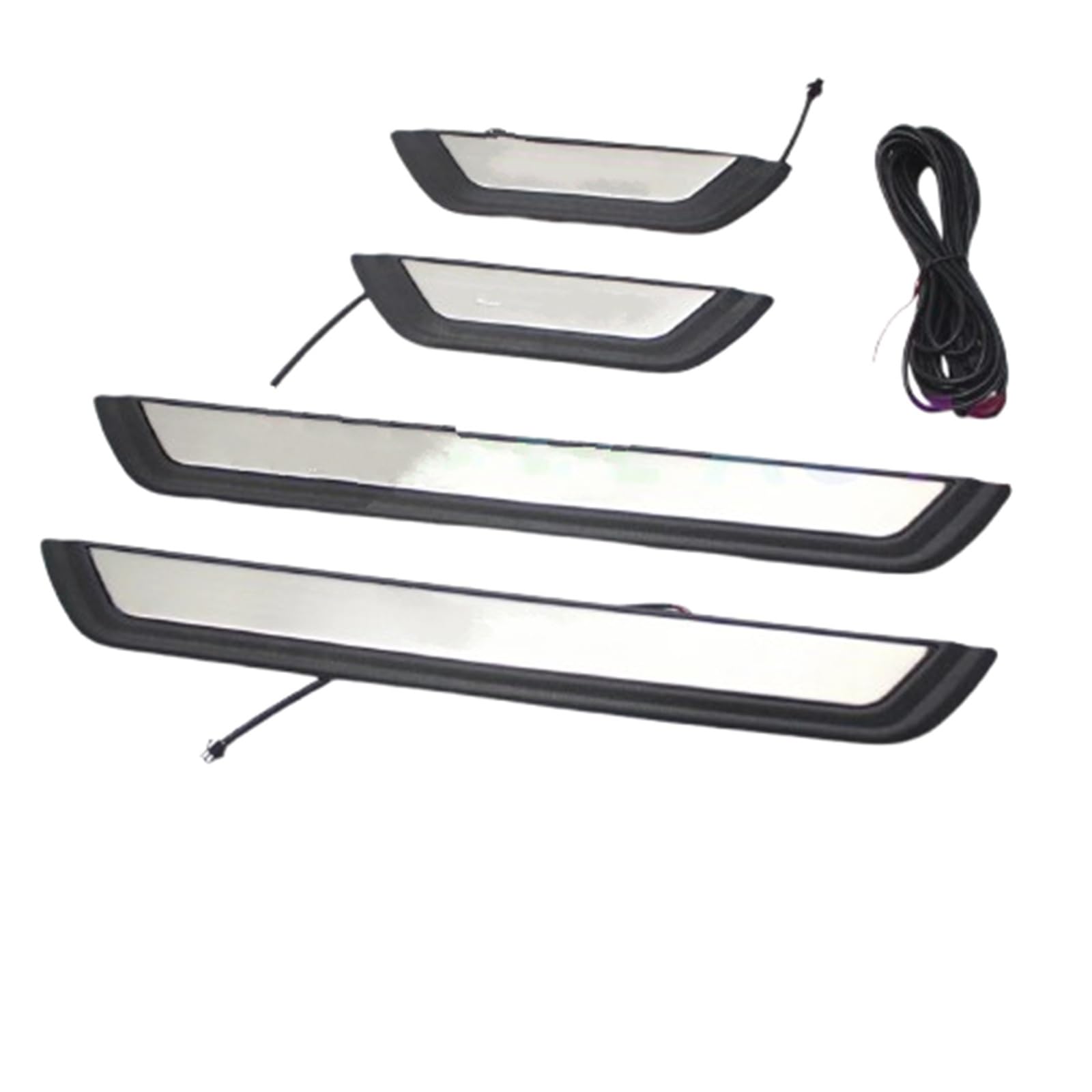 Seuil de porte Mazda CX-5 anti-rayures, protection acier inoxydable ABS contre les chocs - 4