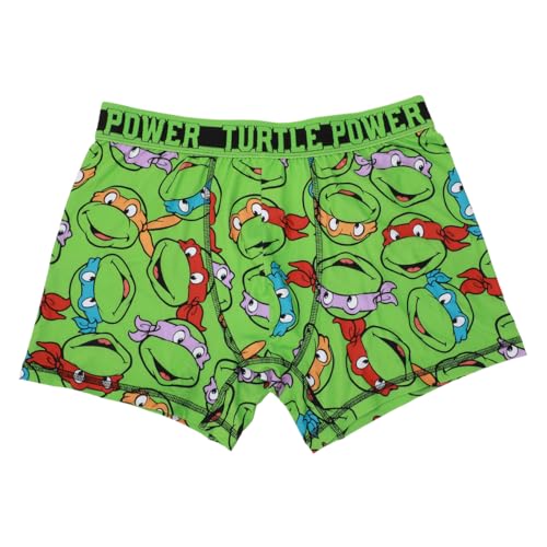 Bioworld Teenage Mutant Ninja Turtles Character Prints Men's 3-Pack Boxer Briefs4