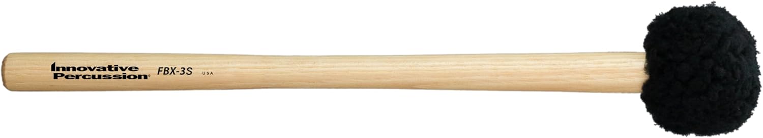 Innovative Percussion FBX-3S Marching Soft Bass Drum Mallets (Medium)
