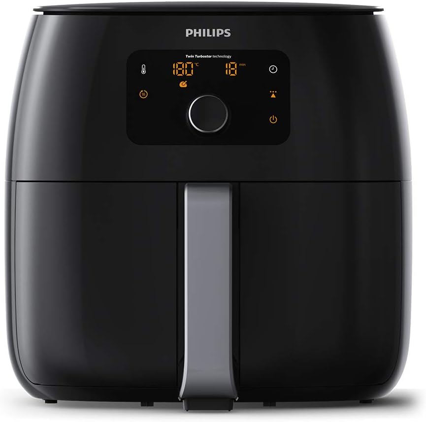 Philips Avance Collection HD9650/99 friggitrice Hot air fryer Doppia Nero Indipendente 2225 W Philips Avance Collection HD9650/99 friggitrice Hot air fryer Doppia Nero Indipendente 2225 W