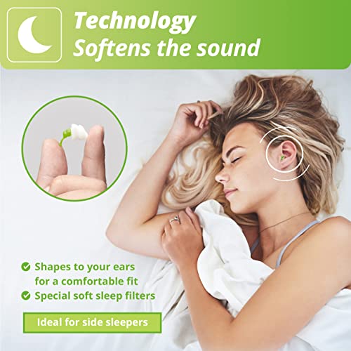 51CFEgqbCaL Alpine SleepSoft Sleeping Earplugs - Ultra Soft Filter for Side Sleeper - Reduce Noises & Improve Sleep – Reusable… - Image 4