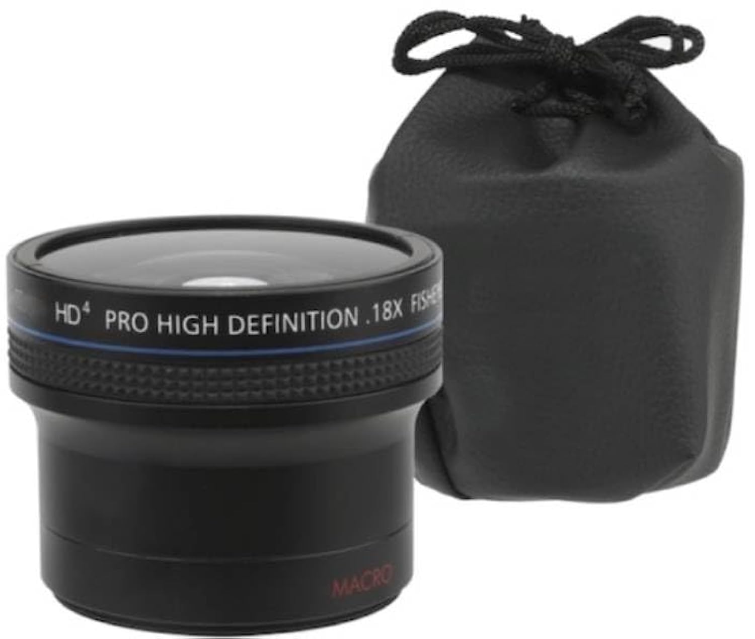 Amazon.com : 77MM HD4 x18 Wide FISHEYE Lens + Macro Lens for Canon