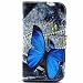 Galaxy S4 Case,S4 Case,JanCalm [Kickstand] Pattern Premium PU Leather Wallet [Card/Cash Slots] Protective Flip Cover for Samsung Galaxy S 4*Including-ONE Crystal Pen(Lovely Butterfly)