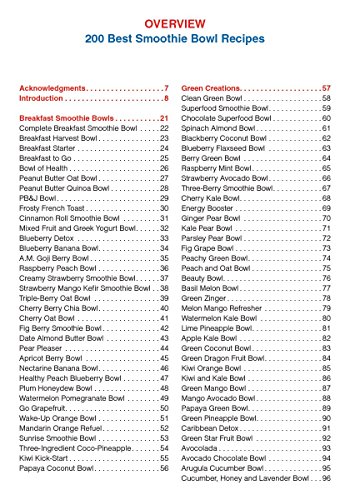 Robert Rose 200 Best Smoothie Bowl Recipes