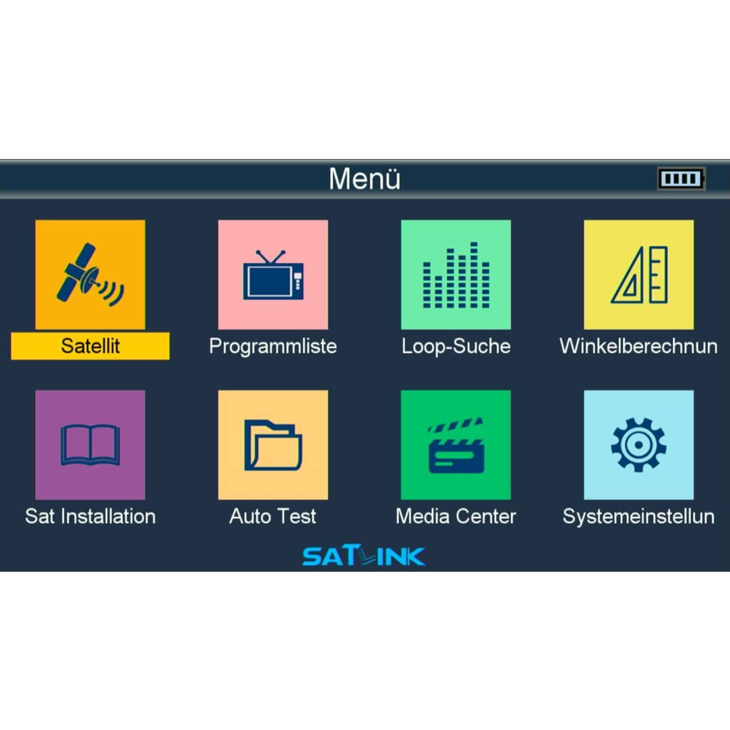 SATLINK Mesure satellite numérique WS 6916 pour DVB-S/S2