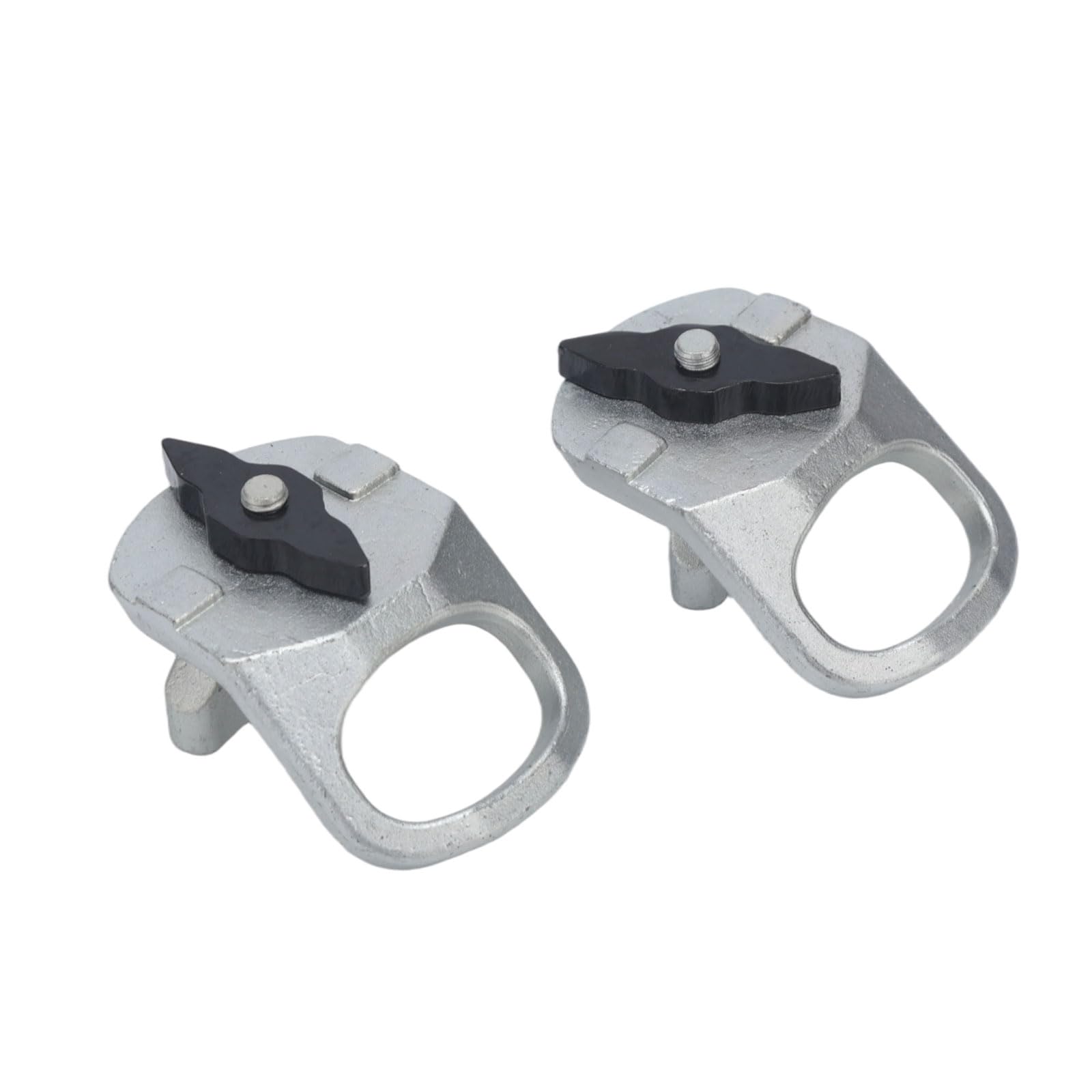 Anillos en D & Ride de Acero con Bases de Montaje