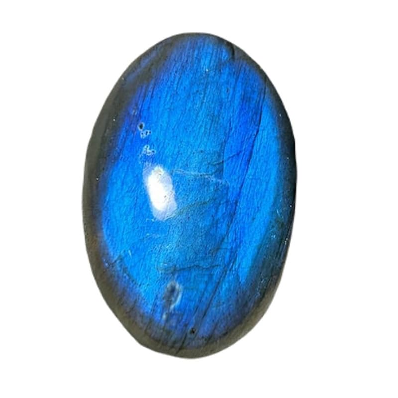 Labradorite bleue cabochon ovale 35x23x7mm | Pierre précieuse pour bricolage bijoux