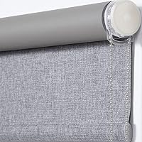 Amazon｜ロールスクリーン つっぱり 防水 ロールカーテン 30*90cm 遮光