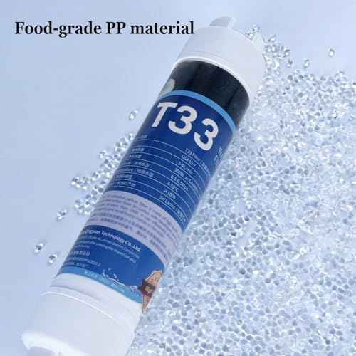 Filtre à eau charbon actif T33, élimination odeur et chlore - 4